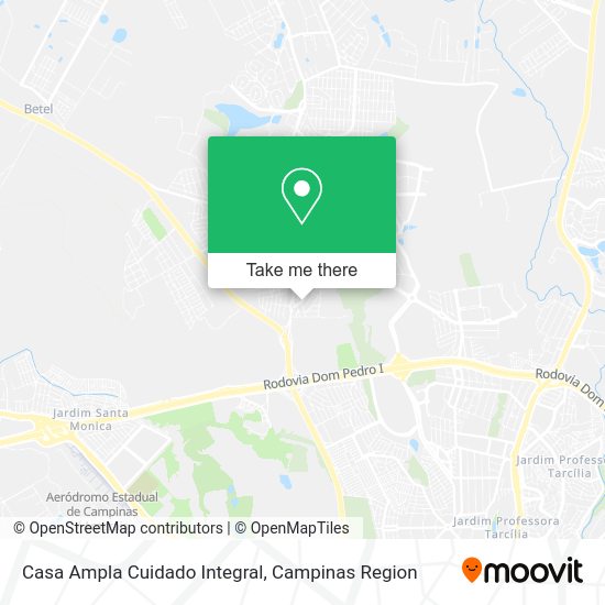 Casa Ampla Cuidado Integral map