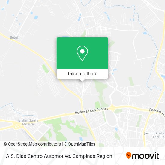 A.S. Dias Centro Automotivo map