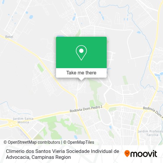 Climerio dos Santos Vieria Sociedade Individual de Advocacia map
