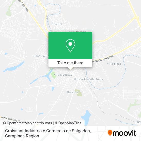 Croissant Indústria e Comercio de Salgados map