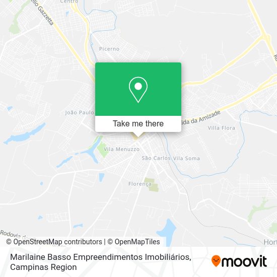 Marilaine Basso Empreendimentos Imobiliários map