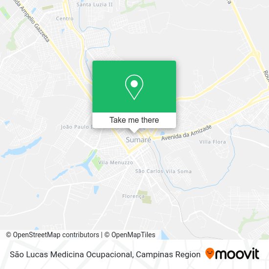 São Lucas Medicina Ocupacional map
