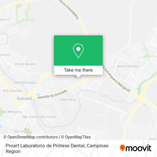 Proart Laboratorio de Prótese Dental map
