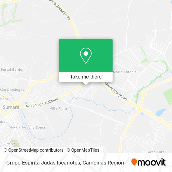 Grupo Espírita Judas Iscariotes map