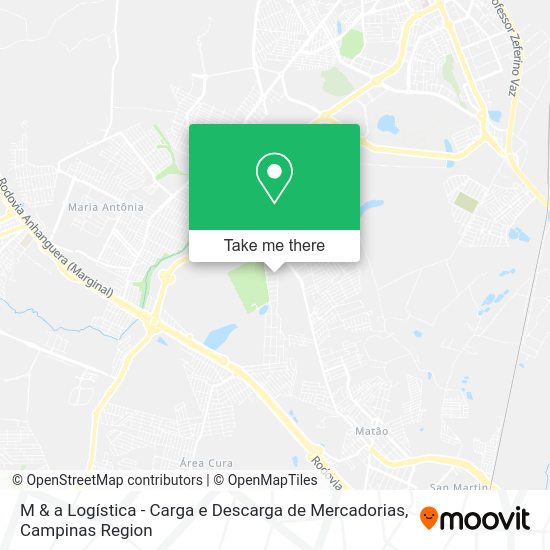 M & a Logística - Carga e Descarga de Mercadorias map