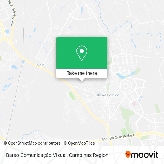 Barao Comunicação Visual map