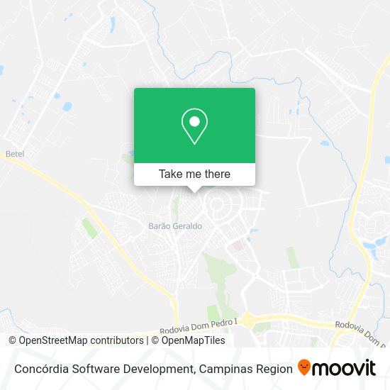 Concórdia Software Development map