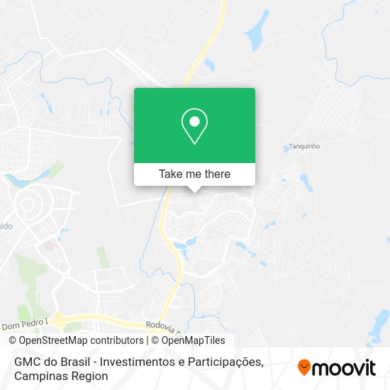 GMC do Brasil - Investimentos e Participações map