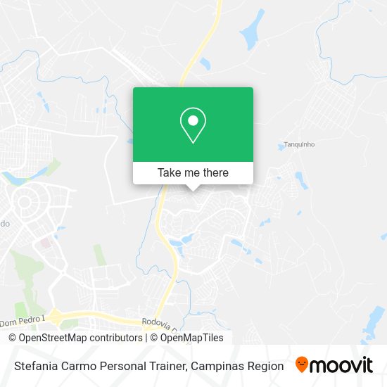 Stefania Carmo Personal Trainer map