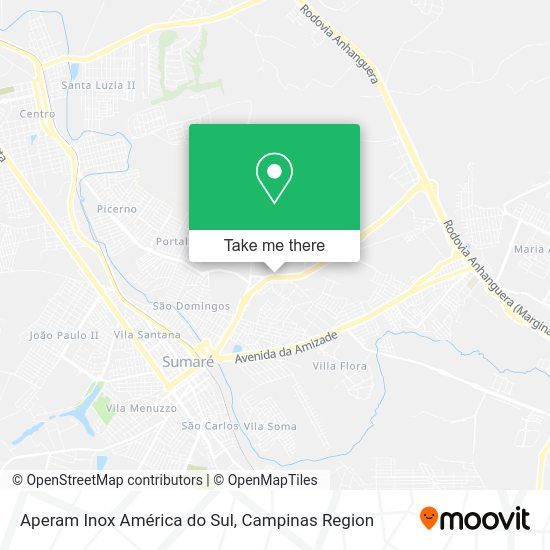 Aperam Inox América do Sul map