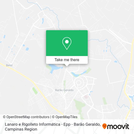Lanaro e Rigolleto Informática - Epp - Barão Geraldo map