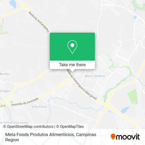 Meta Foods Produtos Alimentícios map