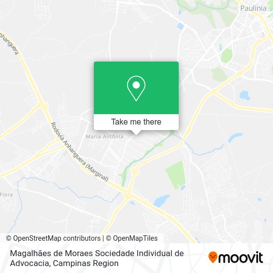 Magalhães de Moraes Sociedade Individual de Advocacia map