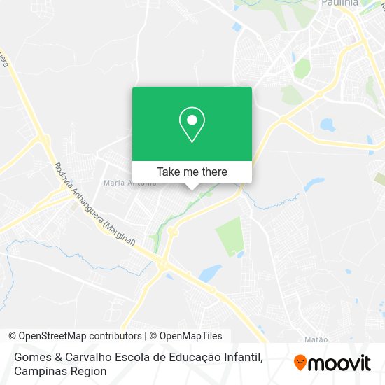 Gomes & Carvalho Escola de Educação Infantil map