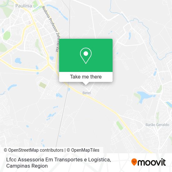 Lfcc Assessoria Em Transportes e Logística map