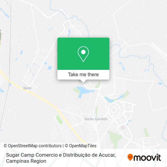 Sugar Camp Comercio e Distribuição de Acucar map