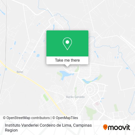 Instituto Vanderlei Cordeiro de Lima map