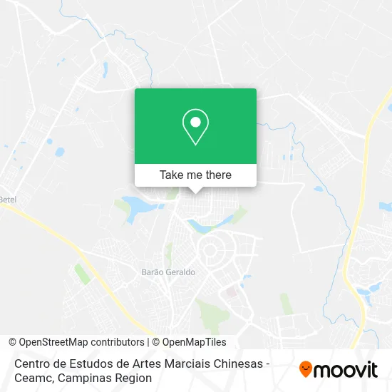 Centro de Estudos de Artes Marciais Chinesas - Ceamc map