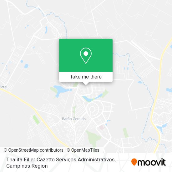 Thalita Filier Cazetto Serviços Administrativos map