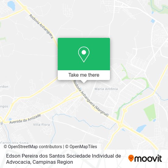 Edson Pereira dos Santos Sociedade Individual de Advocacia map