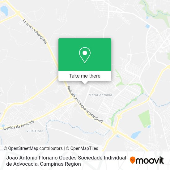 Joao Antônio Floriano Guedes Sociedade Individual de Advocacia map