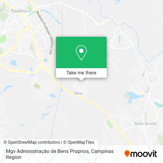 Mgv Administração de Bens Proprios map