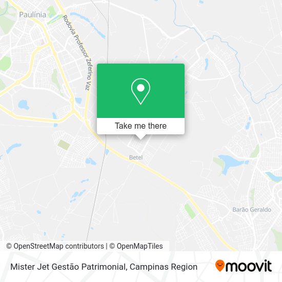 Mister Jet Gestão Patrimonial map