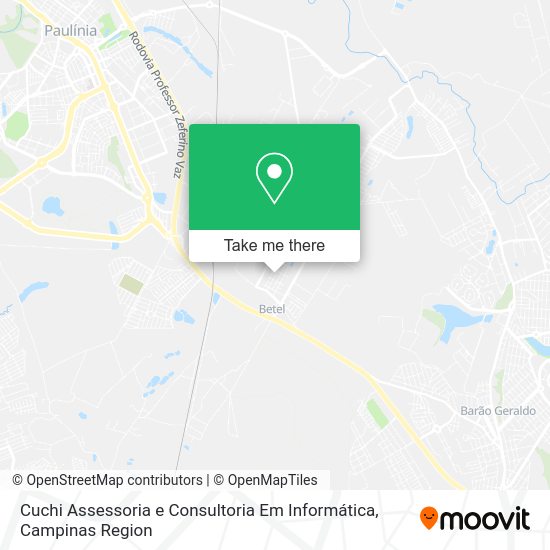 Cuchi Assessoria e Consultoria Em Informática map