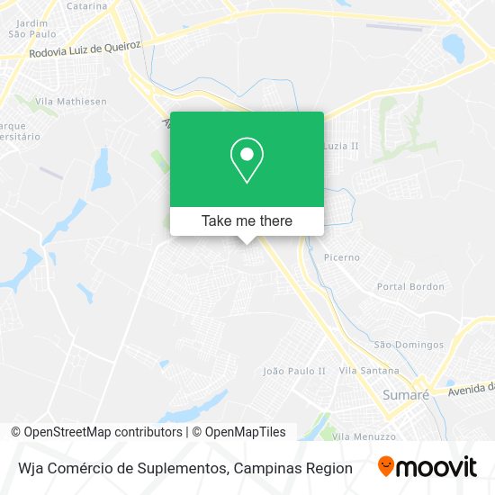 Wja Comércio de Suplementos map