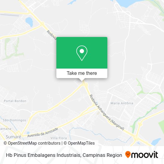 Hb Pinus Embalagens Industriais map