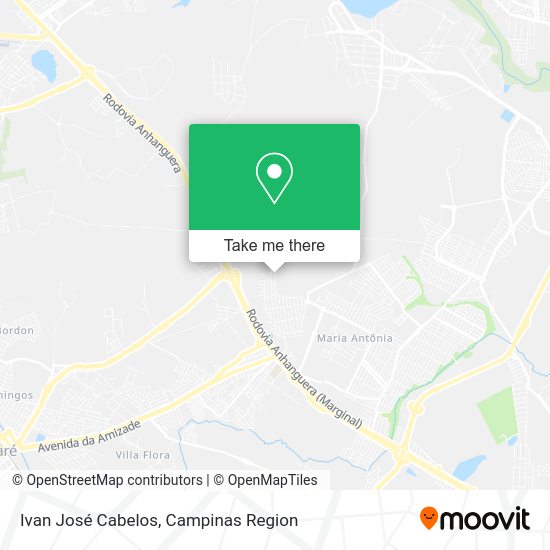 Ivan José Cabelos map