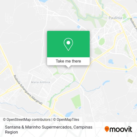Santana & Marinho Supermercados map