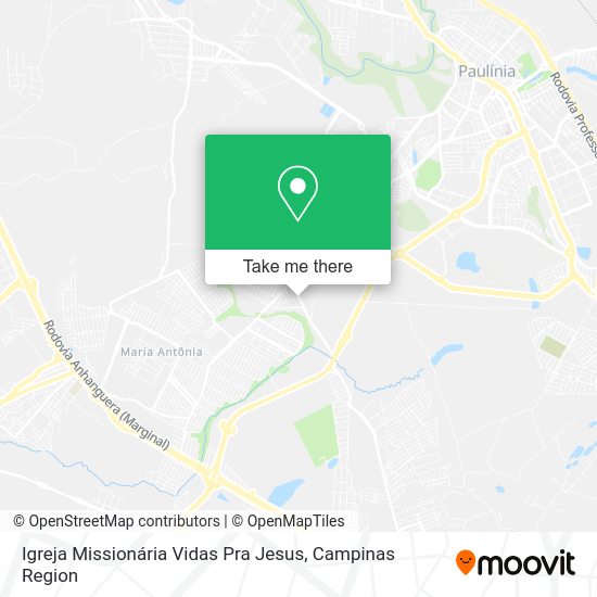 Igreja Missionária Vidas Pra Jesus map