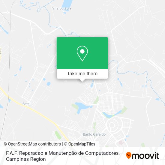 F.A.F. Reparacao e Manutenção de Computadores map