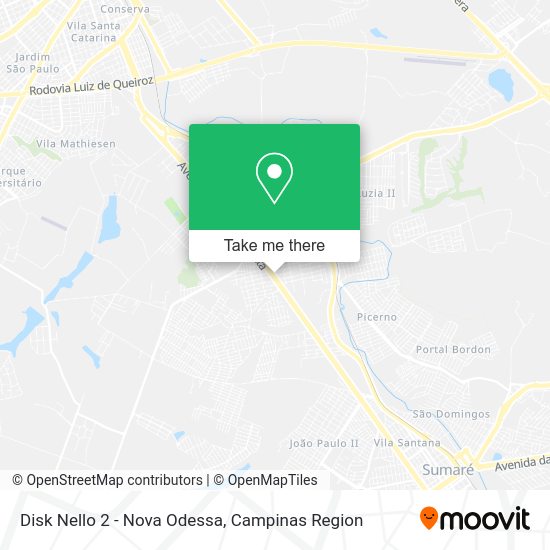 Disk Nello 2 - Nova Odessa map
