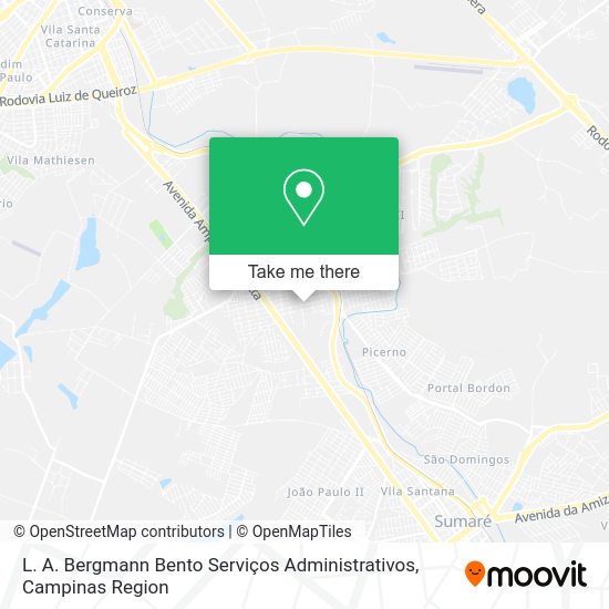 L. A. Bergmann Bento Serviços Administrativos map