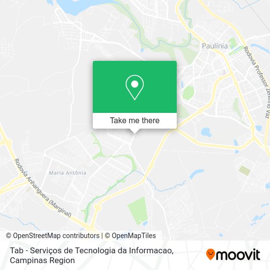 Tab - Serviços de Tecnologia da Informacao map