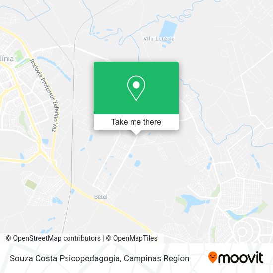 Souza Costa Psicopedagogia map