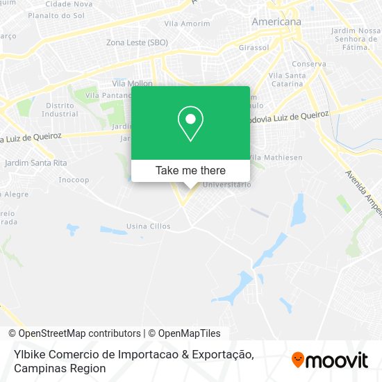 Ylbike Comercio de Importacao & Exportação map