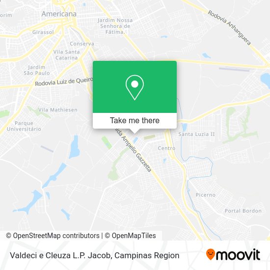 Valdeci e Cleuza L.P. Jacob map