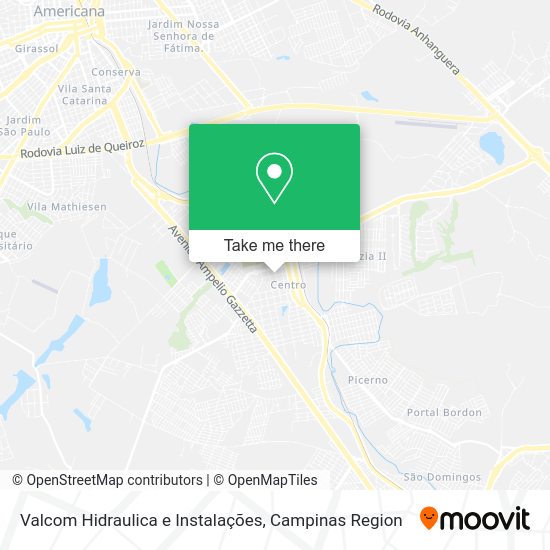 Valcom Hidraulica e Instalações map