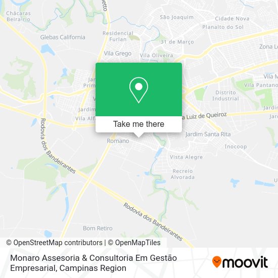 Monaro Assesoria & Consultoria Em Gestão Empresarial map