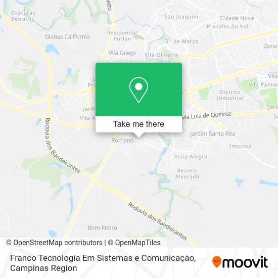 Franco Tecnologia Em Sistemas e Comunicação map