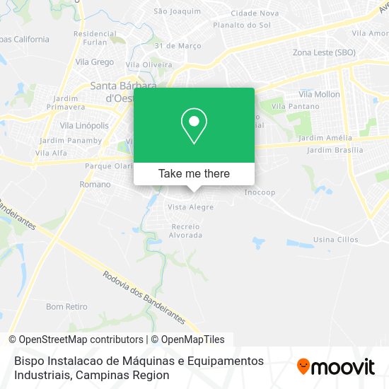 Bispo Instalacao de Máquinas e Equipamentos Industriais map