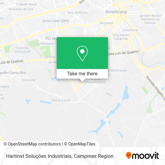 Hartinst Soluções Industriais map
