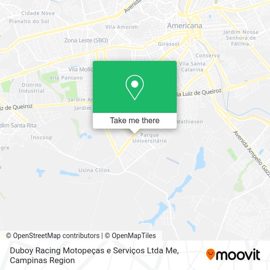 Duboy Racing Motopeças e Serviços Ltda Me map