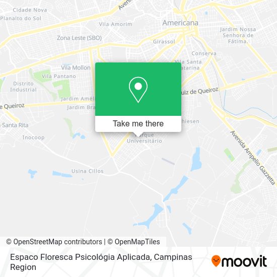 Espaco Floresca Psicológia Aplicada map