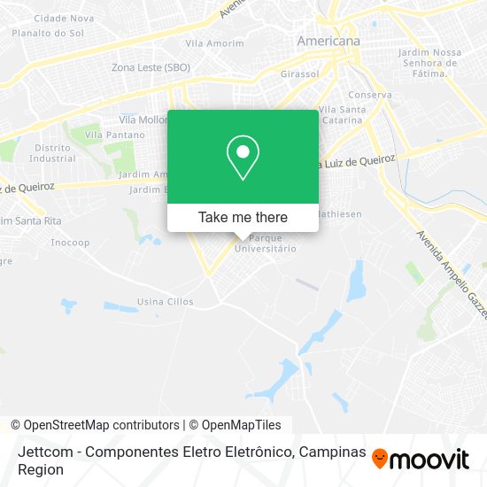 Jettcom - Componentes Eletro Eletrônico map