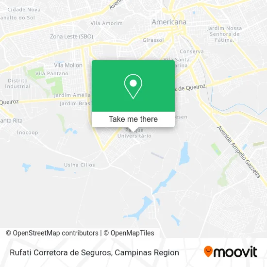 Rufati Corretora de Seguros map