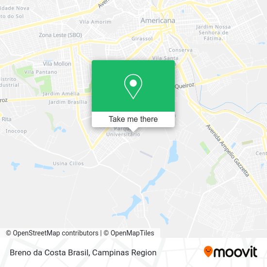 Breno da Costa Brasil map